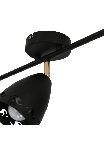 Coty ceiling light 3xE14 black 70 cm - product image 5