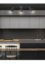 Lampa sufitowa Coty 3xE14 czarny 70 cm - zdjęcie produktu 7