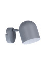 Azuro wall light 1xE27 grey mat 18 cm