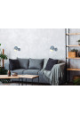 Lampa ścienna Azuro 1xE27 szary mat 18 cm - zdjęcie produktu 1