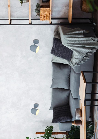 Azuro wall light 1xE27 grey mat 18 cm - product image 3