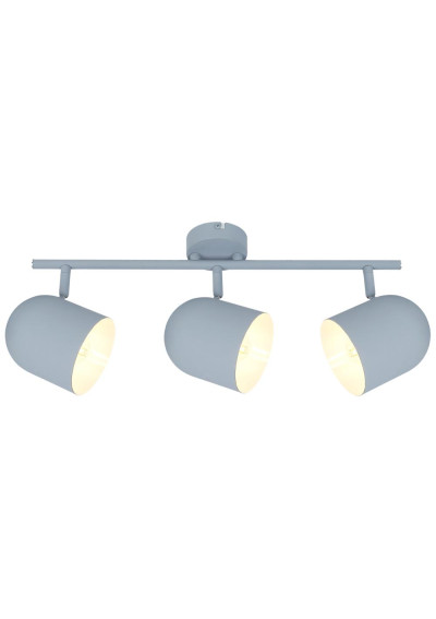 Lampa sufitowa Azuro 3xE27 szary mat 55 cm