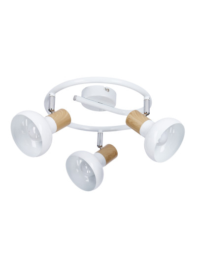 Puerto ceiling light 3xE14 white 40 cm - product image 3