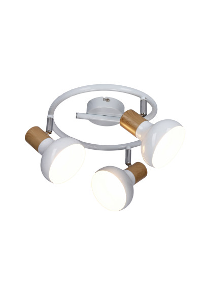 Puerto ceiling light 3xE14 white 40 cm - product image 4