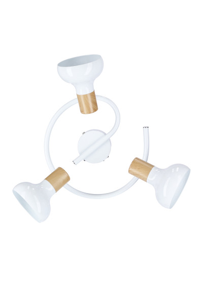 Puerto ceiling light 3xE14 white 40 cm - product image 7