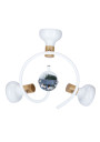 Lampa sufitowa Puerto 3xE14 biały 40 cm - zdjęcie produktu 8