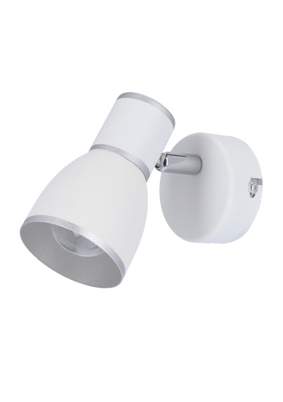 Fido wall light 1xE14 white / chromee 13 cm - product image 4