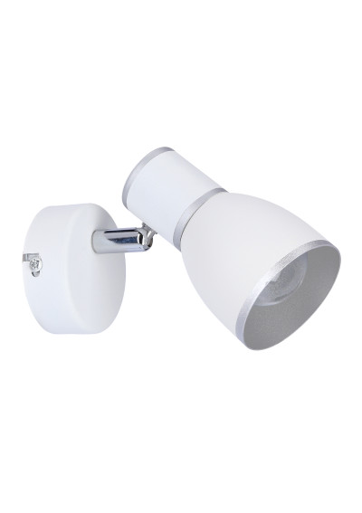 Lampa ścienna Fido 1xE14 biały + chromowy 13 cm - zdjęcie produktu 5