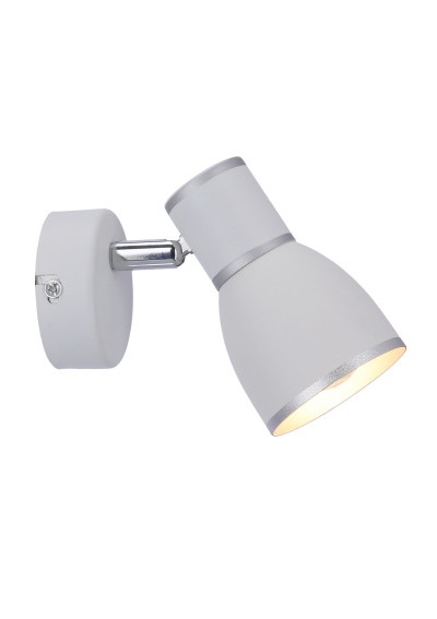 Lampa ścienna Fido 1xE14 biały + chromowy 13 cm - zdjęcie produktu 9