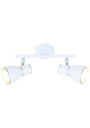 Fido ceiling light 2xE14 white / chromee 35 cm