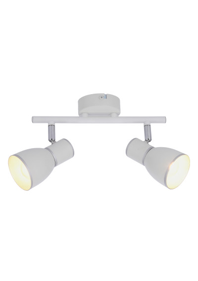 Lampa sufitowa Fido 2xE14 biały + chromowy 35 cm - zdjęcie produktu 3