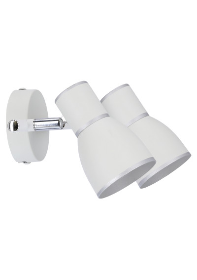 Lampa sufitowa Fido 2xE14 biały + chromowy 35 cm - zdjęcie produktu 8