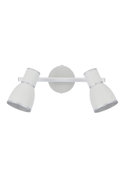 Lampa sufitowa Fido 2xE14 biały + chromowy 35 cm - zdjęcie produktu 11