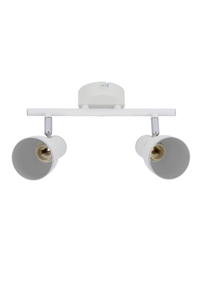 Lampa sufitowa Fido 2xE14 biały + chromowy 35 cm - zdjęcie produktu 12