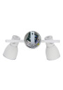 Lampa sufitowa Fido 2xE14 biały + chromowy 35 cm - zdjęcie produktu 13