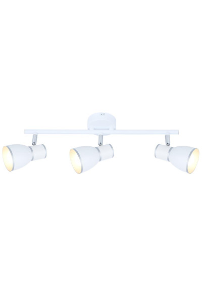 Lampa sufitowa Fido 3xE14 biały + chromowy 52 cm