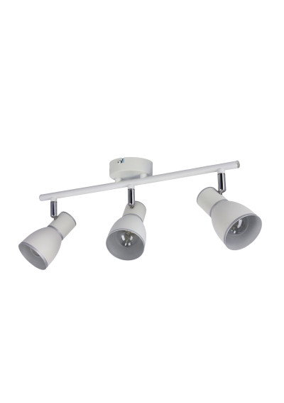Lampa sufitowa Fido 3xE14 biały + chromowy 52 cm - zdjęcie produktu 6