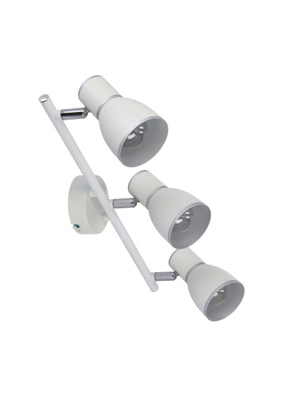 Fido ceiling light 3xE14 white / chromee 52 cm - product image 7