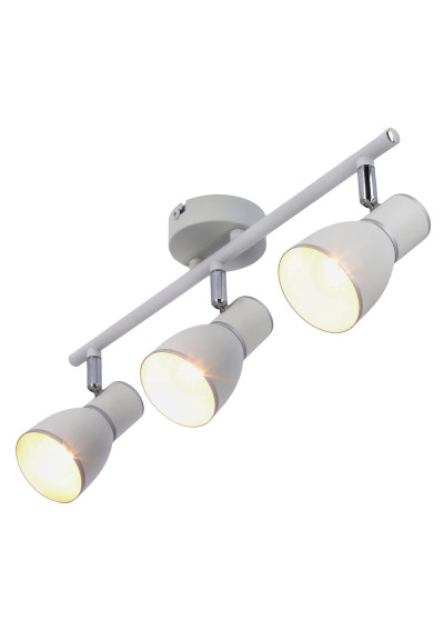 Lampa sufitowa Fido 3xE14 biały + chromowy 52 cm - zdjęcie produktu 12