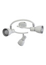 Lampa sufitowa Fido 3xE14 biały + chromowy 43 cm - zdjęcie produktu 4