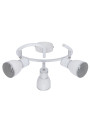 Lampa sufitowa Fido 3xE14 biały + chromowy 43 cm - zdjęcie produktu 8
