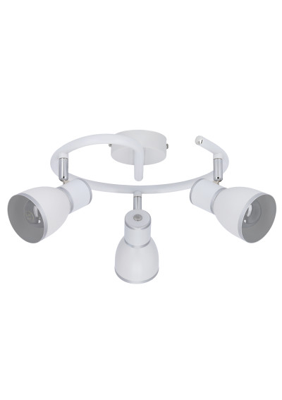 Fido ceiling light 3xE14 white / chromee 43 cm - product image 8