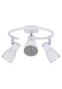Lampa sufitowa Fido 3xE14 biały + chromowy 43 cm - zdjęcie produktu 9