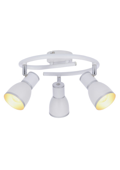 Fido ceiling light 3xE14 white / chromee 43 cm - product image 11