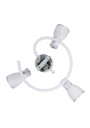 Lampa sufitowa Fido 3xE14 biały + chromowy 43 cm - zdjęcie produktu 15
