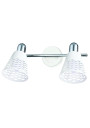 Lampa sufitowa Discovery 2xE14 chromowy + biały 46 cm
