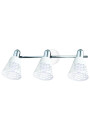 Discovery ceiling light 3xE14 chromee / white 62 cm