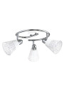 Discovery ceiling light 3xE14 chromee / white 50 cm