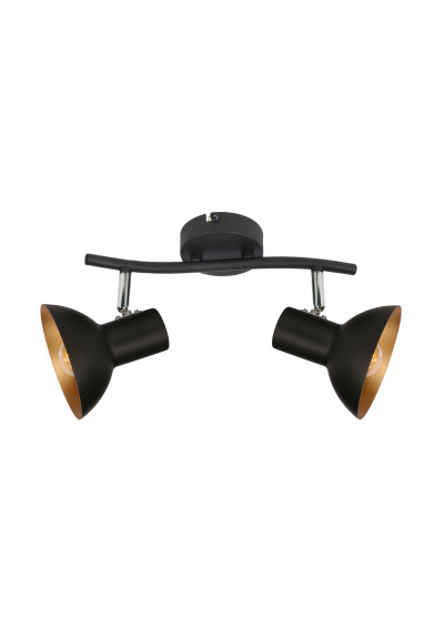 Diso ceiling light 2xE27 czarno gold 38 cm - product image 2