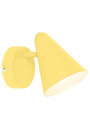 Lampa ścienna Amor 1xE14 bananowy 16 cm