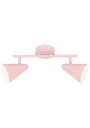 Lampa sufitowa Amor 2xE14 jasny róż 42 cm