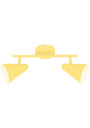 Lampa sufitowa Amor 2xE14 bananowy 42 cm