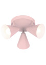 Amor ceiling light 3xE14 jasny róż 34 cm