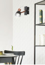 Lampa ścienna Markus 1xGU10 miedziany + czarny 10 cm - zdjęcie produktu 1