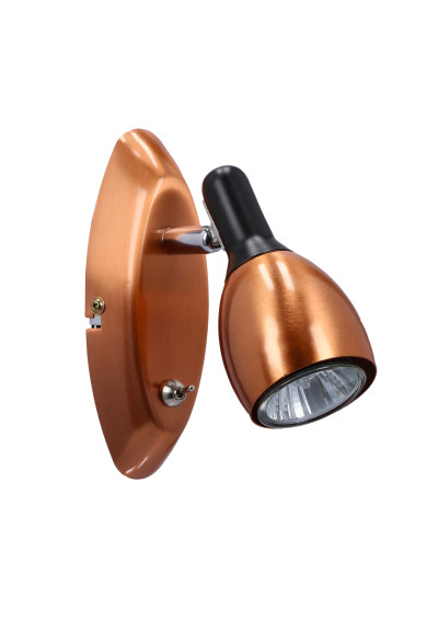 Cross wall light 1xGU10 copper 17 cm - product image 2