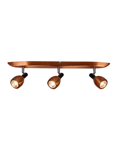 Lampa sufitowa Cross 3xGU10 miedziany 58 cm - zdjęcie produktu 4