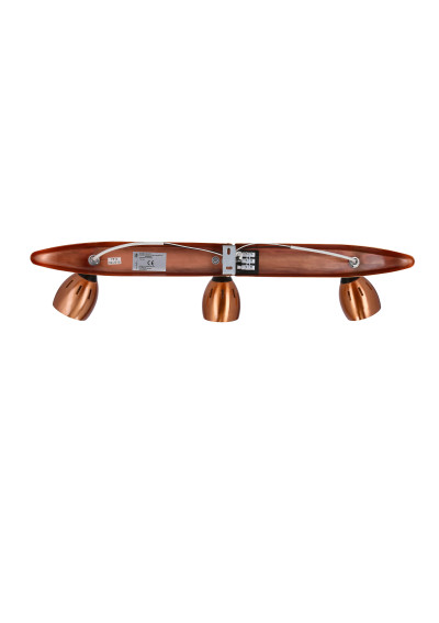 Cross ceiling light 3xGU10 copper 58 cm - product image 11
