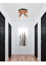Cross ceiling light 4xGU10 copper 35 cm - product image 1