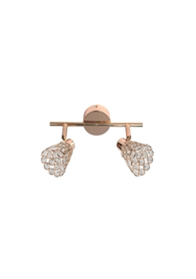 G9 ceiling light 2xG9 gold 37 cm