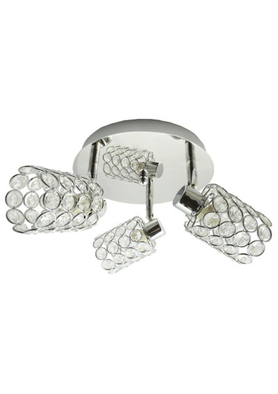 Lampa sufitowa York 3xG9 chromowy 44 cm