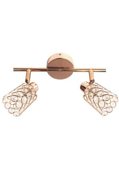 Lampa sufitowa York 2xG9 mosiężny 37 cm