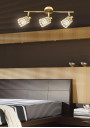 Lampa sufitowa York 3xG9 mosiężny 55 cm - zdjęcie produktu 2