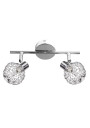 Lampa sufitowa Collar 2xG9 chromowy 27 cm