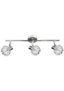 Collar ceiling light 3xG9 chromee 45 cm