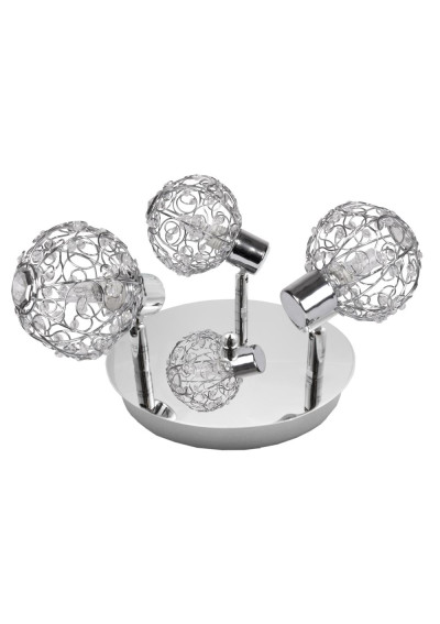Lampa sufitowa Collar 3xG9 chromowy 44 cm