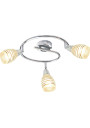 Lampa sufitowa Jubilat 3xE14 srebrny 38 cm